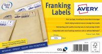 Avery Franking Label 140x38mm 1 Per Sheet White (Pack of 1000) FL04