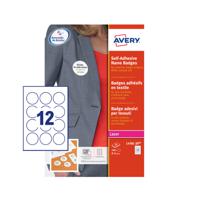Avery Self-Adhesive Name Badge Circular 51mm Diameter White (Pack 240) L4781-20