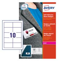 Avery Self-Adhesive Name Badge 80x50mm White (Pack 200) L4785-20