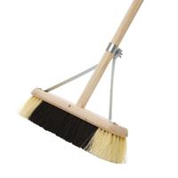 Dosco Brush with Stay Black & White 24inch, Durable Cleaning Tool for Home and Garden - Model 30025