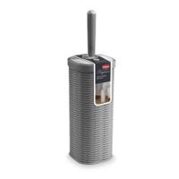 Dosco Elegance Toilet Brush & Holder ; Slate Grey 55227 ; Stylish & Durable Bathroom Cleaning Accessory