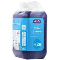Jeyes Super Concentrated H2 Toilet Cleaner 2L - Twin Pack for Deep Cleaning and Disinfecting Toilets