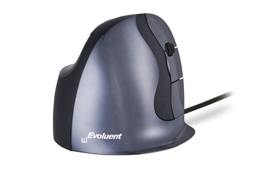 Bakker Elkhuizen Evoluent D Ergonomic Vertical Mouse Wired Small BNEEVRDS