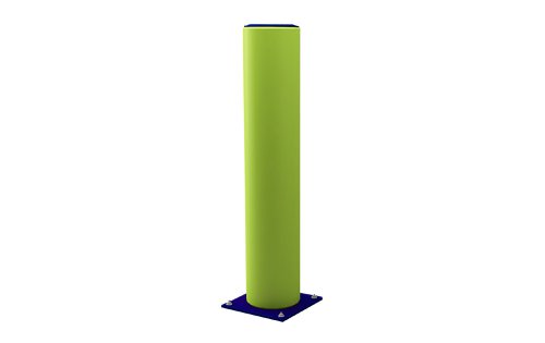 Heavy Duty Safety Bollard - Hi Vis Yellow and Blue - 1200mm Width