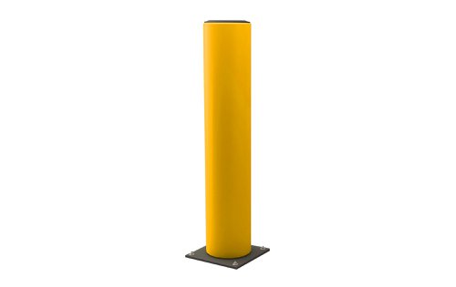 Heavy Duty Safety Bollard - Safety Yellow - 1200mm Width