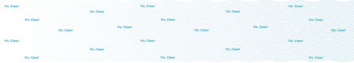 Visuclean Anti-Microbial Adhesive Vinyl - Trolley Handle - H.85 x W.500mm - Pack of 10