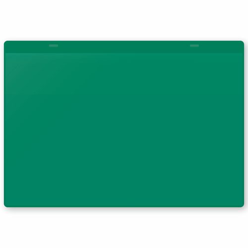 Rainbow Pocket - Self-Adhesive - Green - H.310 x W.215mm - A4 Horizontal