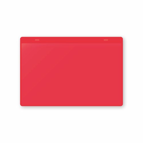 Rainbow Pocket - Self-Adhesive - Red - H.155 x W.230mm - A5 Horizontal