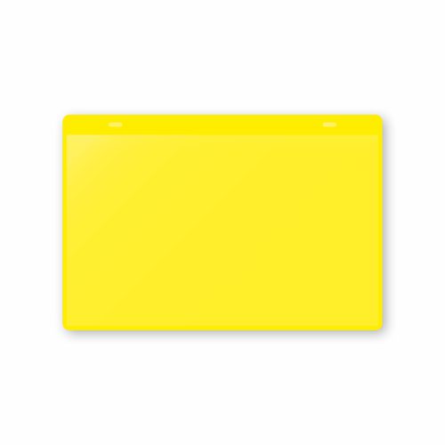 Beaverswood Rainbow Pocket Self-Adhesive 230x155mm A5 Landscape Yellow (Pack 10) CAP5HY/10