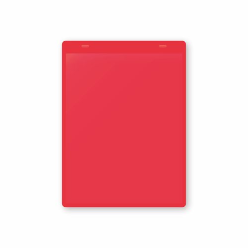 Rainbow Pocket - Self-Adhesive - Red - H.160 x W.215mm - A5 Vertical