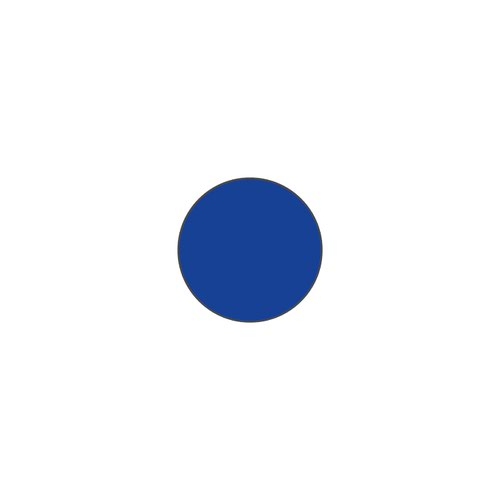 Floor Signals - Circle - 90mm Dia - Pack of 100 - Blue