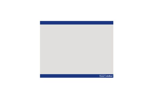Frames4Windows Self-Adhesive Display Frame A4 Landscape Blue (Pack 10) FW4HB/10
