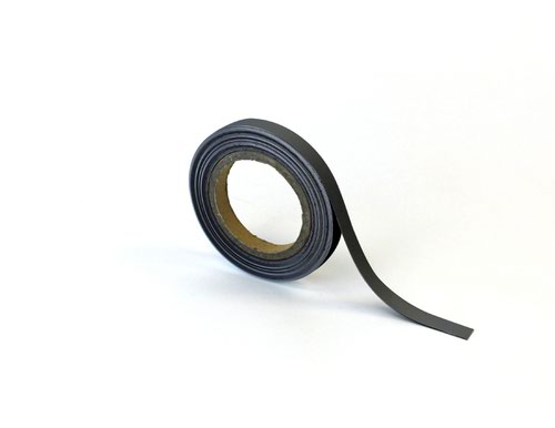 Magnetic Easy-Wipe Strip - Matt Black - H.15mm x W.10M