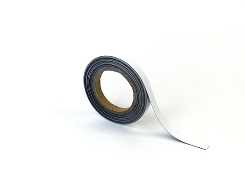 Magnetic Easy-Wipe Strip - White - H.15mm x W.10M