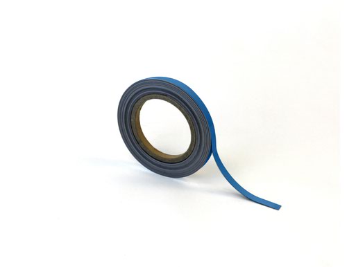 Magnetic Easy-Wipe Strip - Blue - H.10mm x W.10M