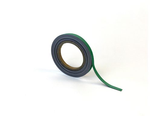 Magnetic Easy-Wipe Strip - Green - H.10mm x W.10M