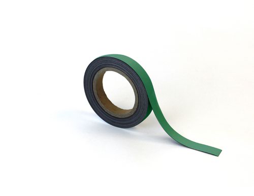 Magnetic Easy-Wipe Strip - Green - H.20mm x W.10M