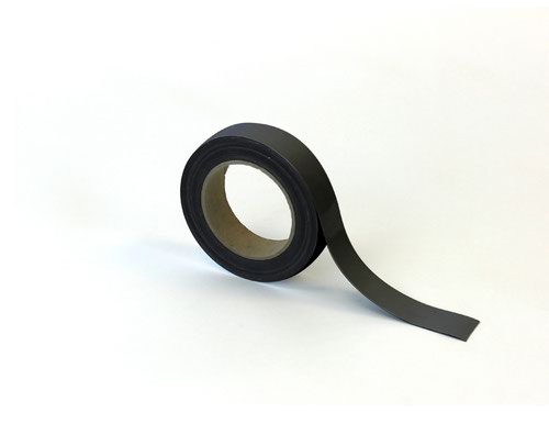 Magnetic Easy-Wipe Strip - Matt Black - H.30mm x W.10M