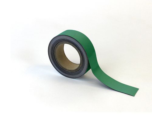 Magnetic Easy-Wipe Strip - Green - H.40mm x W.10M