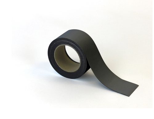Magnetic Easy-Wipe Strip - Matt Black - H.60mm x W.10M