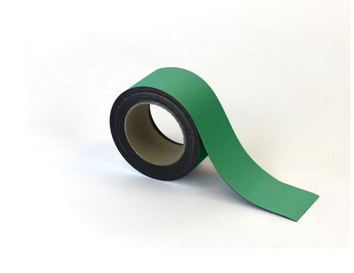 Magnetic Easy-Wipe Strip - Green - H.60mm x W.10M