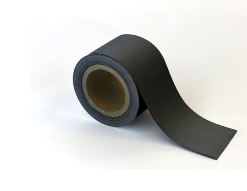 Magnetic Easy-Wipe Strip - Matt Black - H.90mm x W.10M