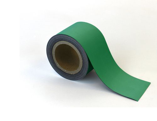 Magnetic Easy-Wipe Strip - Green - H.90mm x W.10M