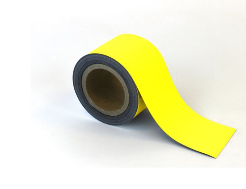 Beaverswood Magnetic Easy-Wipe Strip 90mm x 10m Yellow MSR9Y