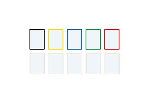Frames4Docs - Self-Adhesive - A4 - Mixed Colours - Pack of 10