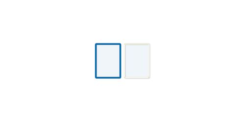 Frames4Docs Self-Adhesive Display Frame A5 Blue (Pack 10) SFD5B/10