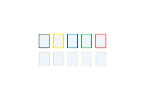 Frames4Docs - Self-Adhesive - A5 - Mixed Colours - Pack of 10