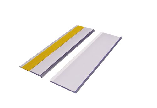 Self-Adhesive Ticket Holder - H.54mm x W.200mm - Pack of 50 - Including Card