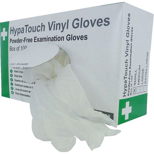 Vinyl Gloves - Pack of 100 - Medium