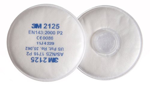 3M 2125 P2R Particulate Filters (Pack of 20)
