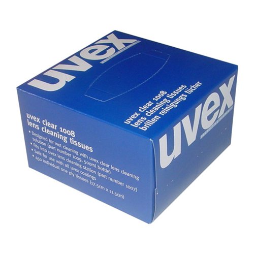 Uvex Cleaning Tissues 450/Box Clothing & PPE Accessories UV9971002