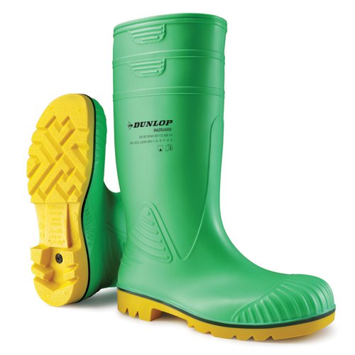Dunlop Acifort Hazguard Steel Toe Cap Full Safety Wellington Boot