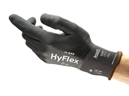 ANSELL HYFLEX 11-849 Size 09 L  GLOVE Pk12
