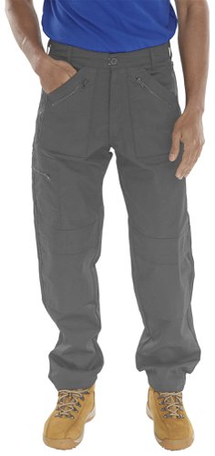 Beeswift Action Work Trousers Grey 38T