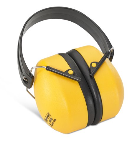 Beeswift B-Brand Folding Ear Defender Muffs Yellow BBFED 