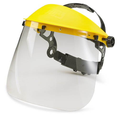 Beeswift Standard Face Visor 7.5” Clear Universal Face Shield BBFV7