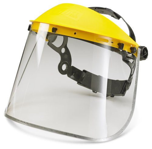 Beeswift Metal Edge Face Visor 8” Clear Universal