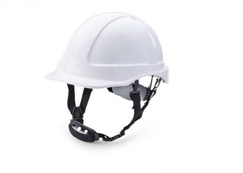 Beeswift Reduced Peak Helmet White 