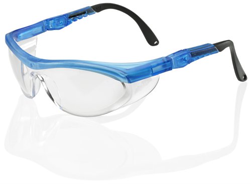 Beeswift Utah Safety Spectacles Clear / Blue 