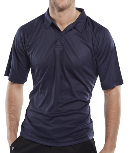 Beeswift B-Cool Polo Shirt Navy Blue S