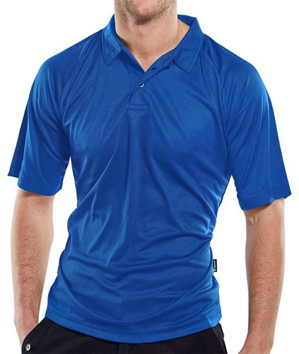 Beeswift B-Cool Wicking Polo Shirt Royal 3Xl