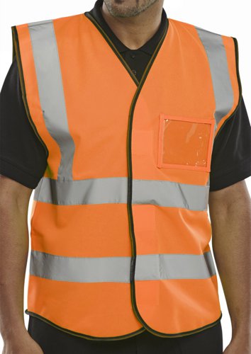 Beeswift B-Seen High Visibility Waistcoat ID