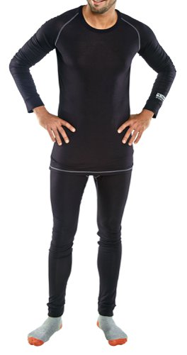 Beeswift Base Layer Long Sleeve Vest Black 2XL