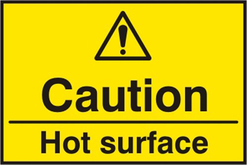 Beeswift B-Safe Caution Hot Surface Sign 