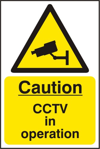Beeswift B-Safe Caution Cctv In Operation Sign 