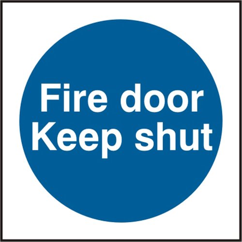Beeswift B-Safe Fire Door Keep Shut Sign 